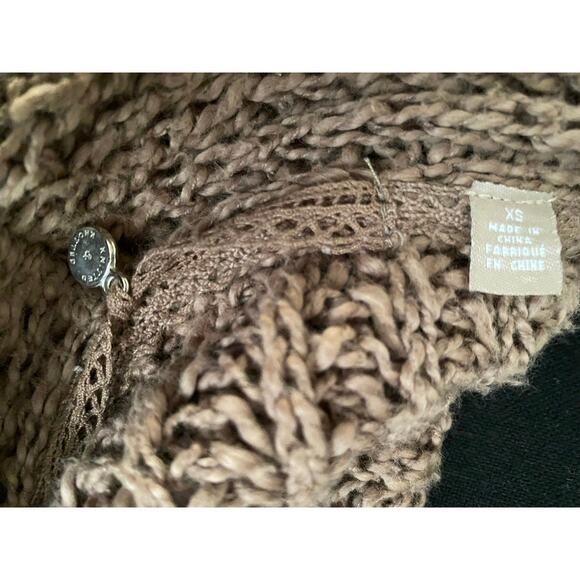 Anthropologie Knitted And Knotted
Brown Cardigan Cover up size Xs - Picture 10 of 10